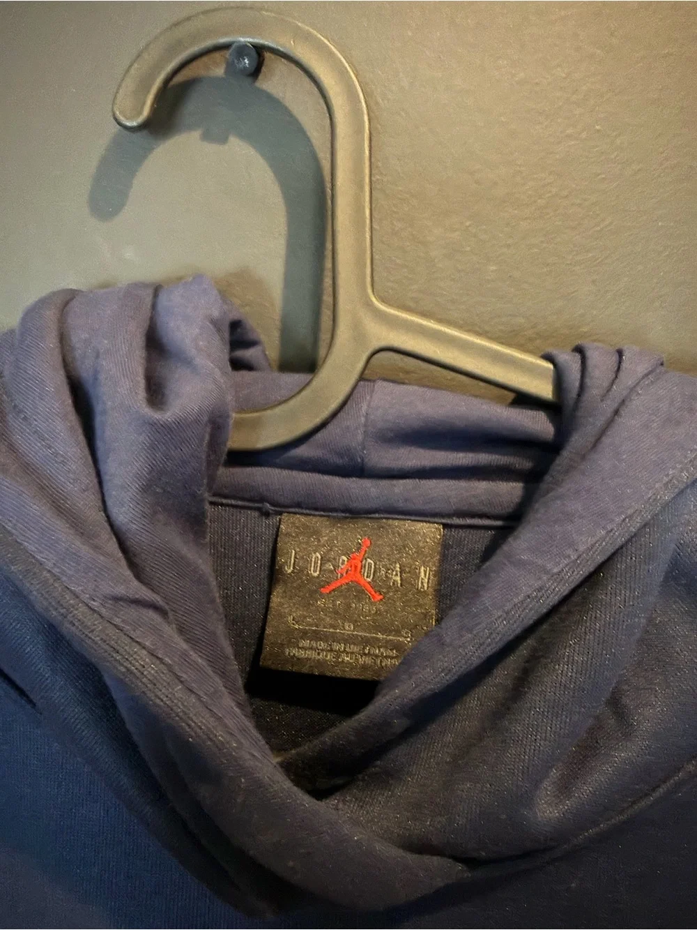 Michigan Navy Hoodie size medium
